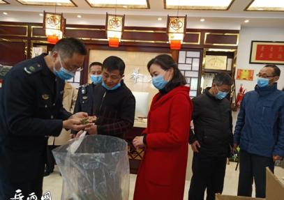 岳西县开展茶叶市场管理专项整治行动